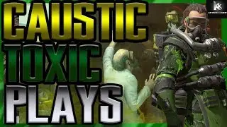 Caustic 200 IQ TRAP TROLLING :APEX LEGENDS kev the king99