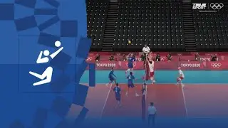 Польша — Франция. Волейбол (муж). 1/4 финала. Олимпиада-2020. Обзор матча