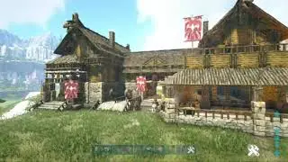 ARK : CLIP Build a large Nordic House