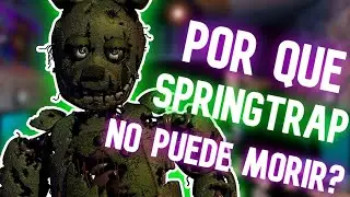 PORQUE SPRINGTRAP NO PUEDE MORIR EN FNAF | THE PAPER BONNIE | #fnaf #viral #fnafsecuritybreach
