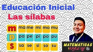 Las silabas parte 1