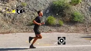 Guy running but there's a cube and a ship from gd