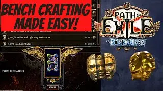 Path of Exile 3.15 Bench Crafting for Beginners