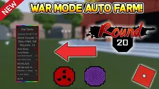 New OP Auto Farm Script For Shinobi Life 2 (War Mode Farm!) ROBLOX