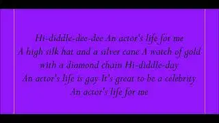 Pinocchio, Hi-Diddle-Dee-Dee (Reprise) Lyrics