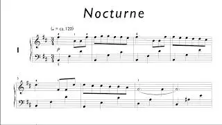 Daniel Hellbach: Nocturne in B minor (1/7)