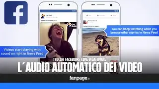 Trucchi Facebook: disattivare l'audio automatico per i video su Facebook