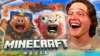 A MINECRAFT MOVIE Teaser REACTION!