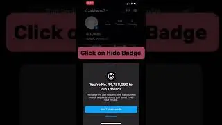 How to remove Thread Id on insta || Thread Id remove from insta #instagram #thread #intsareels