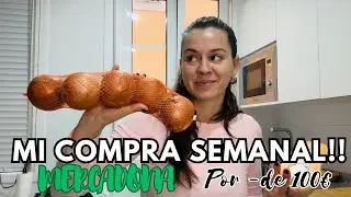 🛒MI COMPRA SEMANAL DE MERCADONA🛒FAMILIA DE 3 #mercadona