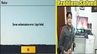 Pubg Mobile KR Version Server Authentication Error Login Failed Fixed 😱 Pubg mobile login problem
