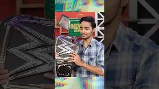 WWE Championship Price🤑 in India - How Belt is made? 