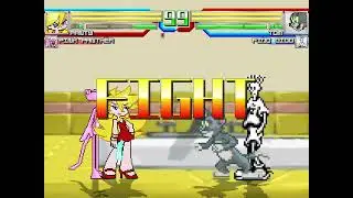 Mugen - Panty and Pink Panther vs Tom and Fido Dido
