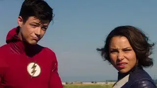 The Flash 5x02 Barry training Nora deleted scene