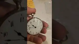 Antique Fusee Pump Repeater Pocket Watch