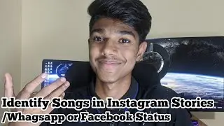 Identify Songs in Instagram Stories /Whatsapp Status | How to Search Unknown Song ?