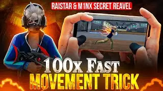 HOW TO INCREASE MOVEMENT SPEED IN FREE FIRE | BRAZILIAN 🇧🇷 MOVEMENT SPEED TRICK|10X FASTER MOVEMENT