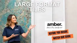 Large Format Tiles - Amber