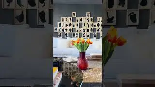 Apartamento com CORES SÓBRIAS e OBRAS DE ARTE