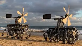 LEGO Wind-Powered Strandbeests Generation 2 | Wind Vanes