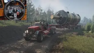 Мощный Kenworth 963 доставляет огромные бочки /The mighty Kenworth 963 delivers huge barrels