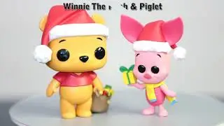 Winnie the Pooh Piglet Disney Holiday Funko Pop 