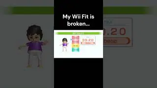 My Wii Fit is broken #shorts