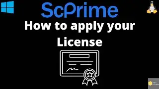 How to apply your SCPrime License to your Storage Provider
