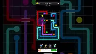 Dot knot - Line & colour puzzle Level 425