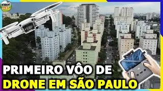 SOBREVOANDO SÃO PAULO COM O DJI MINI 2: MINHA PRIMEIRA EXPERIÊNCIA DE VOO.
