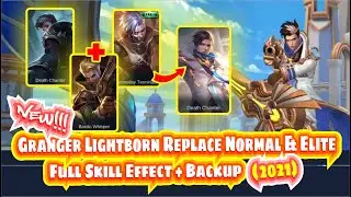 Granger Lightborn Skin Script | Replace on Normal & Elite Skin + Backup | Mobile Legends