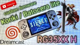 Anbernic RG35xx H new update Koriki, Batocera I testing Dreamcast games