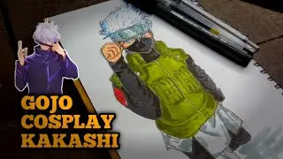 PLEK KETIPLEK! GOJO COSPLAY KAKASHI