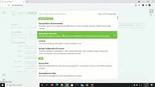 Create Spring Boot Maven Application With Spring Initializr