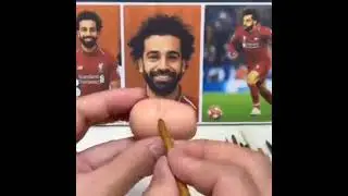 Mo Salah made from clay ?