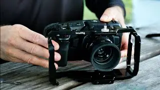 Strip Down and Stabilize | Removing The Cage BMPCC4K Balancing Moza Air Cross 2
