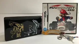 Nintendo ds lite unboxing (Mario kart ds gameplay)