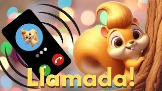 Llamada Telefónica de LA ARDILLA AMARILLA - PARA NIÑOS #forkids