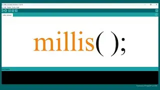 Non blocking delay using millis() function in Arduino IDE.