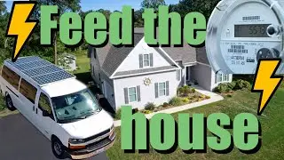 Parked campervan or RV? Utilize it's solar!
