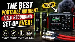 THE BEST Ambient Audio Field recording set-up EVER! | Lewitt LCT 040 & Tascam dr-60dmkii