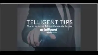 Telligent Tips: Introducing Telligent Community 10
