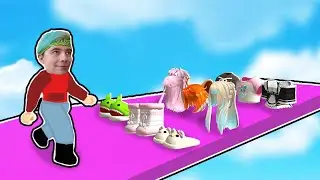 ПОКАЗ МОД, но СЛУЧАЙНЫЕ ВЕЩИ 3 в ROBLOX ! 😱 catwalk show роблокс