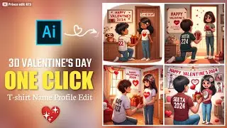 how to creat ai valentines day profile image | create a valentines day couples image ||