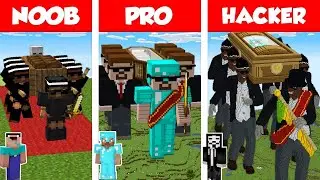 Minecraft NOOB vs PRO vs HACKER: COFFIN DANCE #trending #shorts