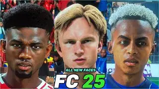 FC 25 | ALL NEW PLAYER FACES | TITLE UPDATE 8