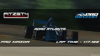 iRacing - Pro Mazda @ Road Atlanta hotlap
