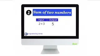 Sum of two numbers program in C programming #2