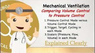 Mechanical Ventilation - Comparing Volume Control to Pressure Control [Using Scalars]