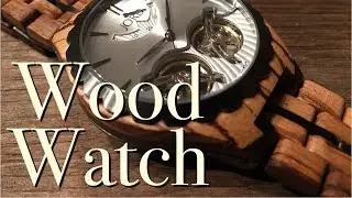 ASMR Wood Watch (soft-spoken show-and-tell, pointing, wood sounds)